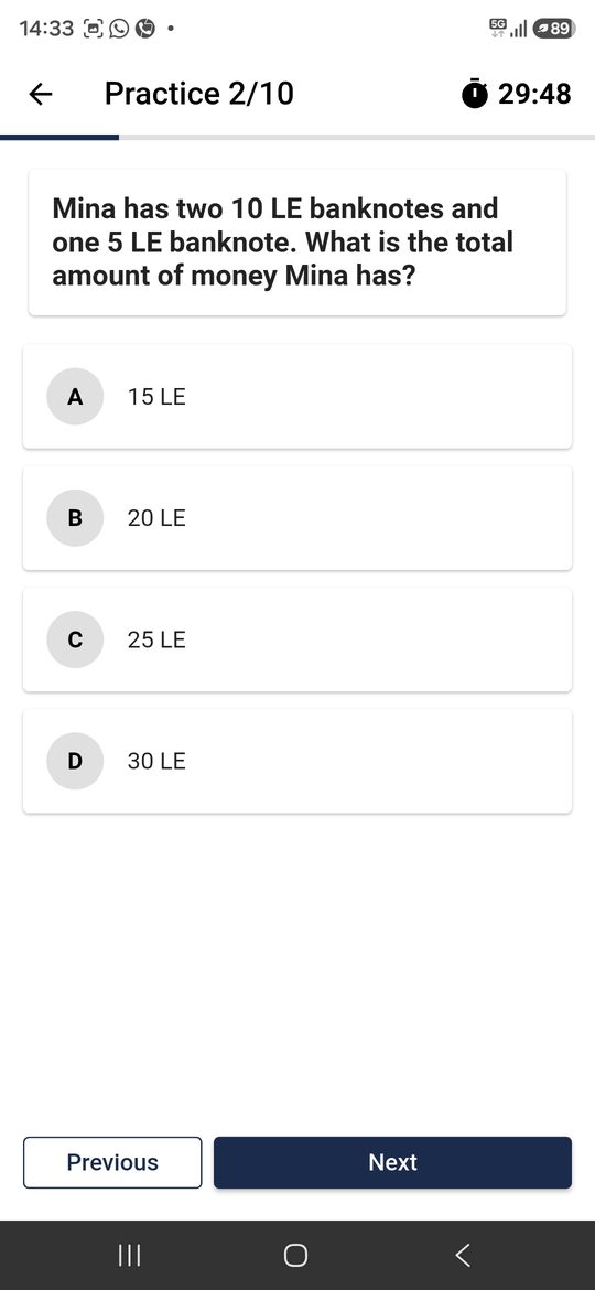 Smart tests with instant feedback